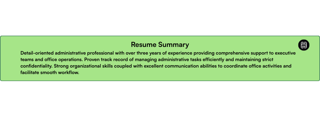 writing a resume