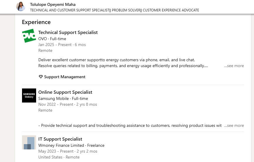 optimize linkedin profile