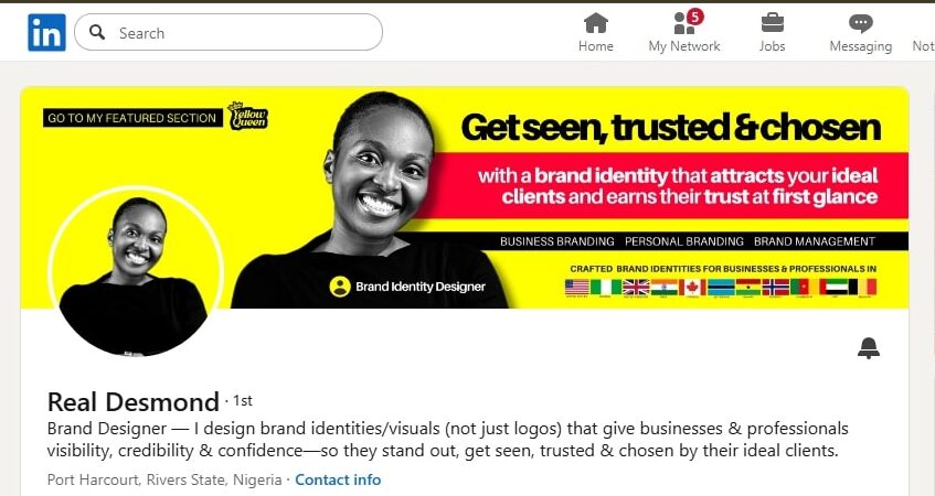 optimize linkedin profile