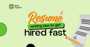 writing a resume